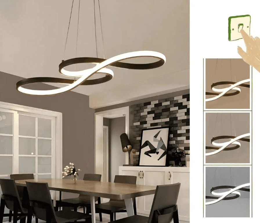Lustre LED Trilume 3 Cores em 1 (Quente, Neutra e Fria) — foto 1